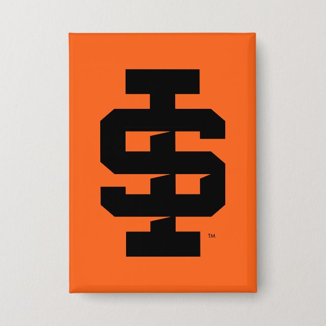 Idaho State University Bold Bengals Logo Button (Front)