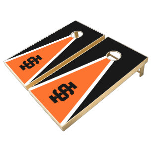 Idaho State University Bold Bengals Logo Cornhole Set