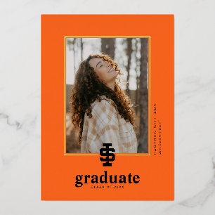 Idaho State University Bold Bengals Logo Foil Invitation