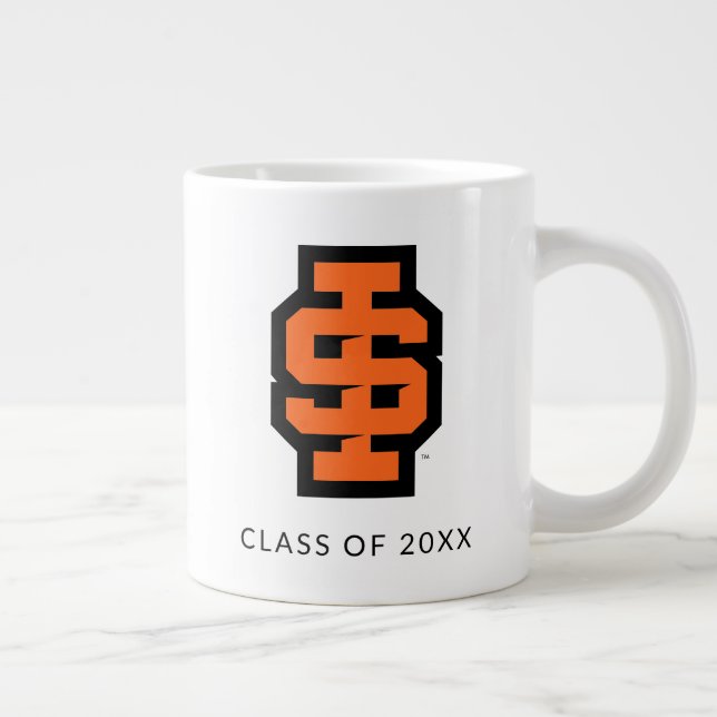 Idaho State University Bold Bengals Logo Giant Coffee Mug (Right)