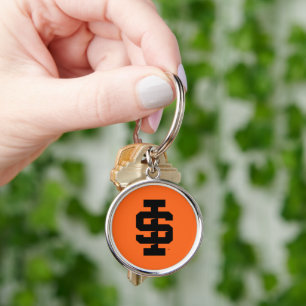 Idaho State University Bold Bengals Logo Keychain