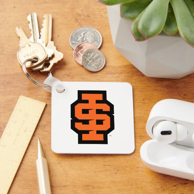 Idaho State University Bold Bengals Logo Keychain (Desk)
