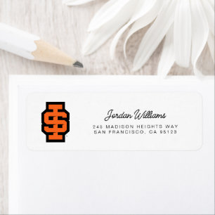 Idaho State University Bold Bengals Logo Label