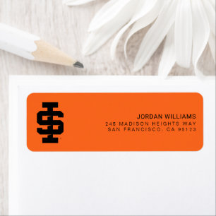 Idaho State University Bold Bengals Logo Label