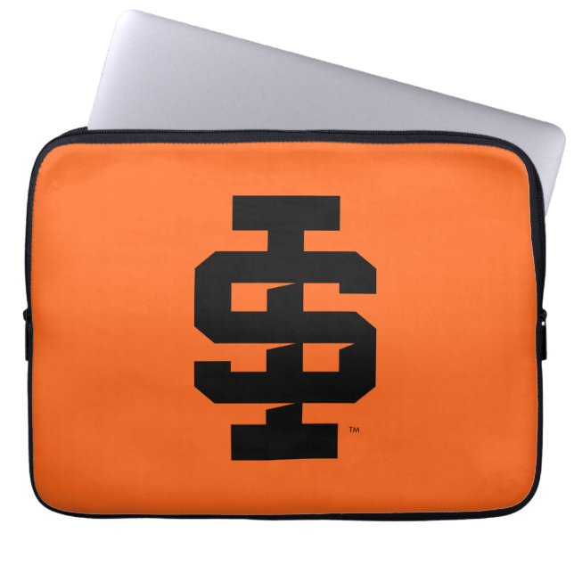 Idaho State University Bold Bengals Logo Laptop Sleeve (Front)