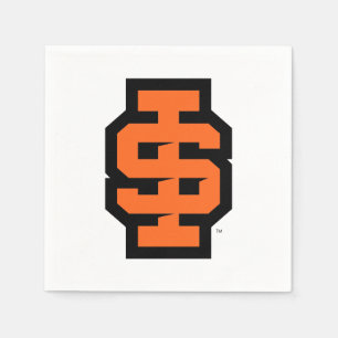 Idaho State University Bold Bengals Logo Napkins