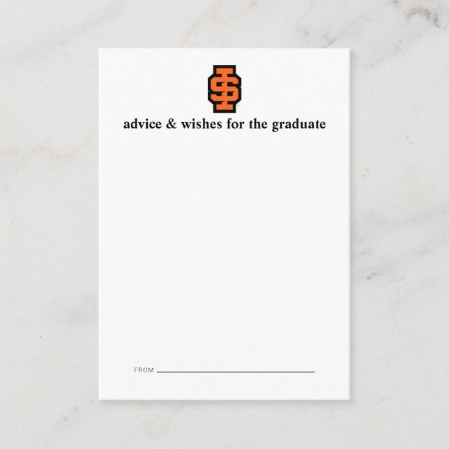 Idaho State University Bold Bengals Logo Note Card (Front)