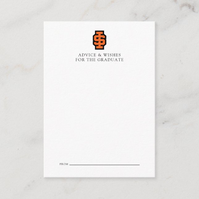 Idaho State University Bold Bengals Logo Note Card (Front)