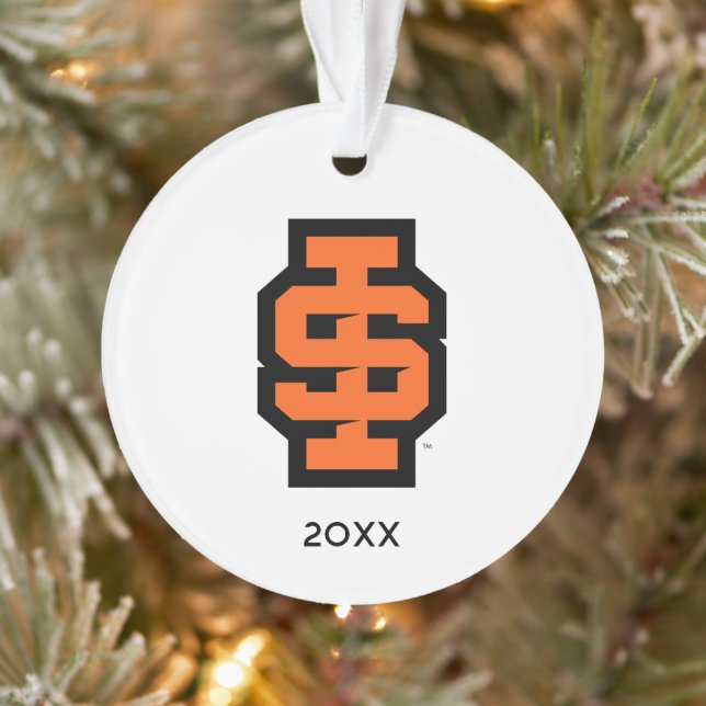 Idaho State University Bold Bengals Logo Ornament (Tree)