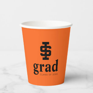 Idaho State University Bold Bengals Logo Paper Cups