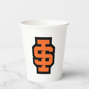 Idaho State University Bold Bengals Logo Paper Cups