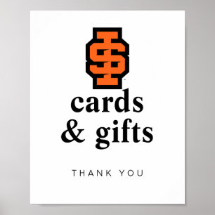 Idaho State University Bold Bengals Logo Poster