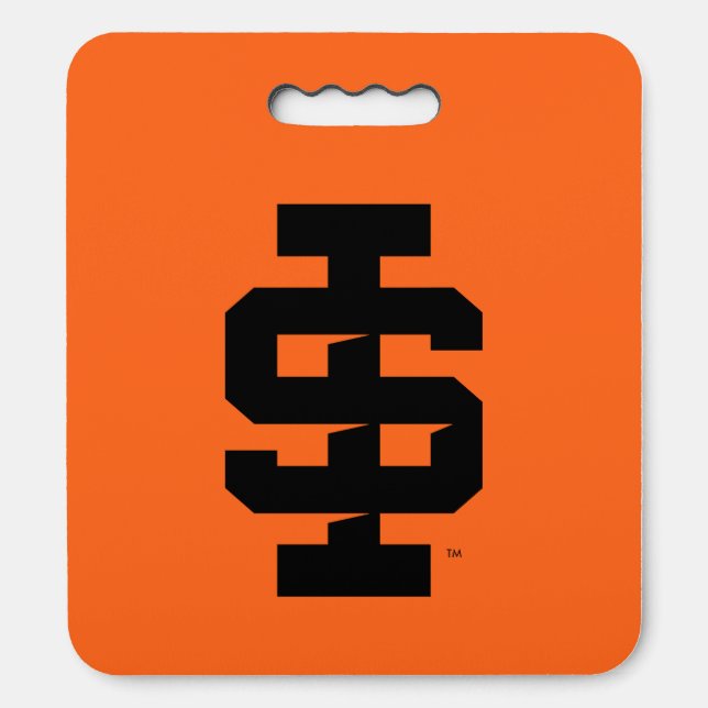 Idaho State University Bold Bengals Logo Seat Cushion (Front Vertical)