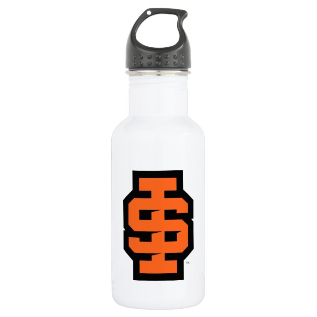 Idaho State University Bold Bengals Logo Stainless Steel Water Bottle (Front)