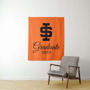 Idaho State University Bold Bengals Logo Tapestry