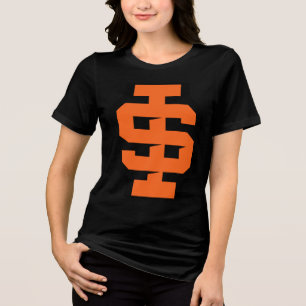 Idaho State University Bold Bengals Logo Tri-Blend Shirt