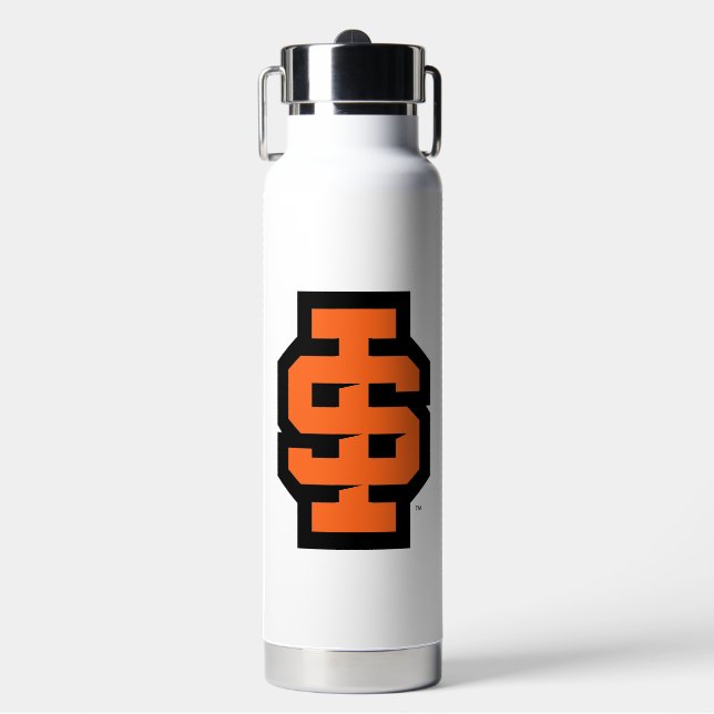 Idaho State University Bold Bengals Logo Water Bottle (Front)