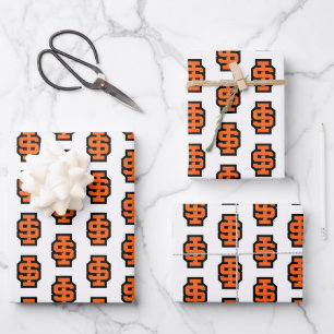 Idaho State University Bold Bengals Logo Wrapping Paper Sheets