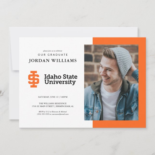 Idaho State University Official Logo Design Announcement (Front)