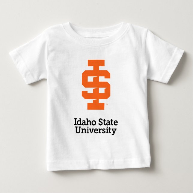 Idaho State University Official Logo Design Baby T-Shirt (Front)