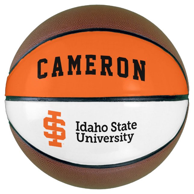 Idaho State University Official Logo Design Basketball (Front)