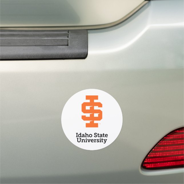 Idaho State University Official Logo Design Car Magnet (In Situ)