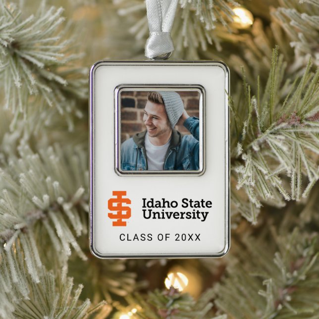 Idaho State University Official Logo Design Christmas Ornament (Tree)