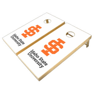 Idaho State University Official Logo Design Cornhole Set