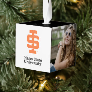 Idaho State University Official Logo Design Cube Ornament
