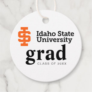 Idaho State University Official Logo Design Favor Tags