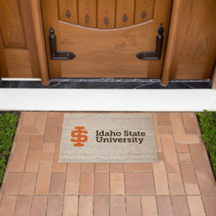 Idaho State University Official Logo Design Fiber Doormat