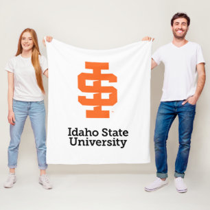Idaho State University Official Logo Design Fleece Blanket