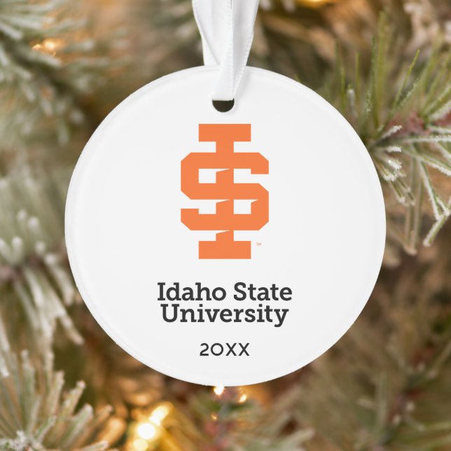 Idaho State University Official Logo Design Ornament (Tree)
