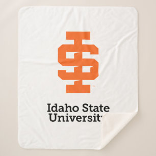 Idaho State University Official Logo Design Sherpa Blanket