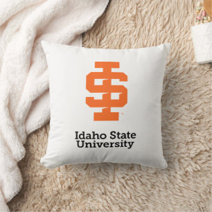 Idaho State University Official Logo Design Throw Pillow