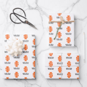 Idaho State University Official Logo Design Wrapping Paper Sheets