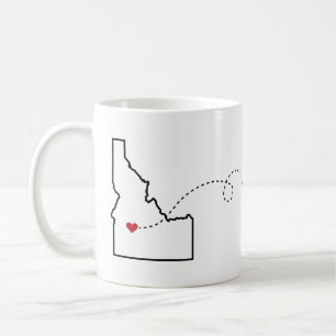 Idaho to Ohio - Heart2Heart Coffee Mug