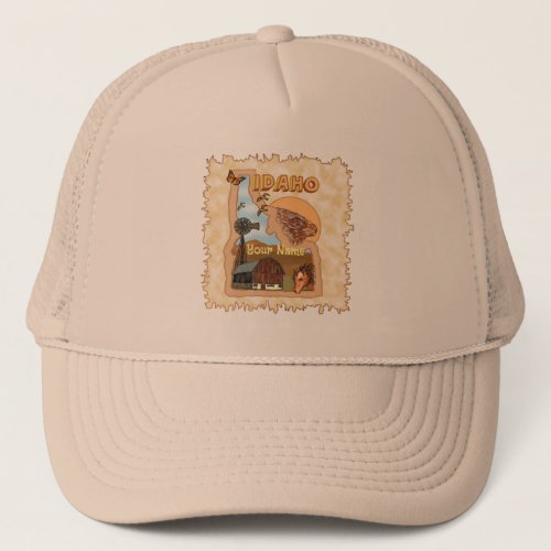 idaho trucker hat