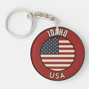 Idaho United States Keychain