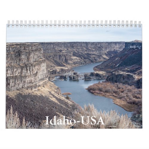Idaho_USA Calendar
