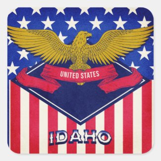 Idaho USA Flag  