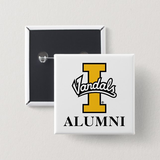 Idaho Vandals Alumni Button (Front & Back)
