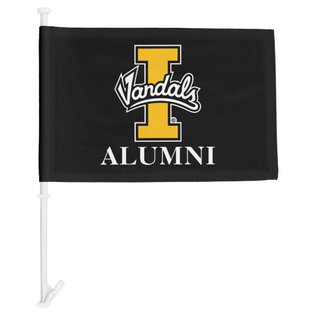 Idaho Vandals  Alumni Car Flag (Front)