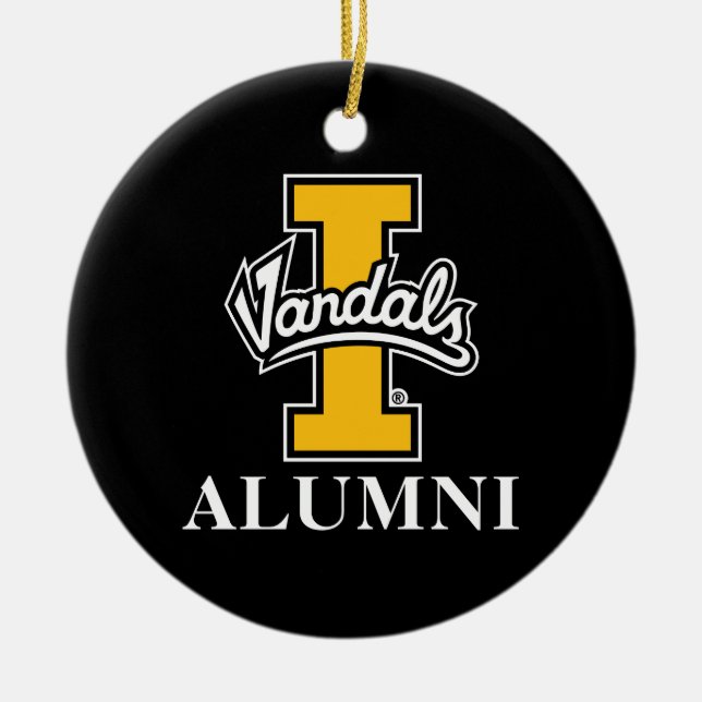 Idaho Vandals  Alumni Ceramic Ornament (Front)