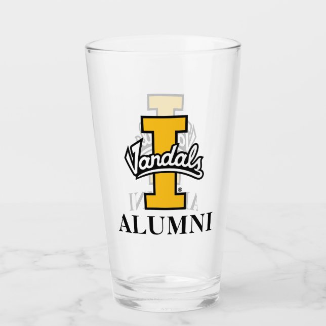 Idaho Vandals Alumni Glass (Front)
