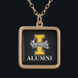 Idaho Vandals  Alumni Gold Plated Necklace<br><div class="desc">Check out these University of Idaho designs! Show off your University of Idaho Pride with these new University products. These make the perfect gifts for the University of Idaho student, alumni, family, friend or fan in your life. All of these Zazzle products are customizable with your name, class year, or...</div>