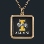 Idaho Vandals  Alumni Gold Plated Necklace<br><div class="desc">Check out these University of Idaho designs! Show off your University of Idaho Pride with these new University products. These make the perfect gifts for the University of Idaho student, alumni, family, friend or fan in your life. All of these Zazzle products are customizable with your name, class year, or...</div>