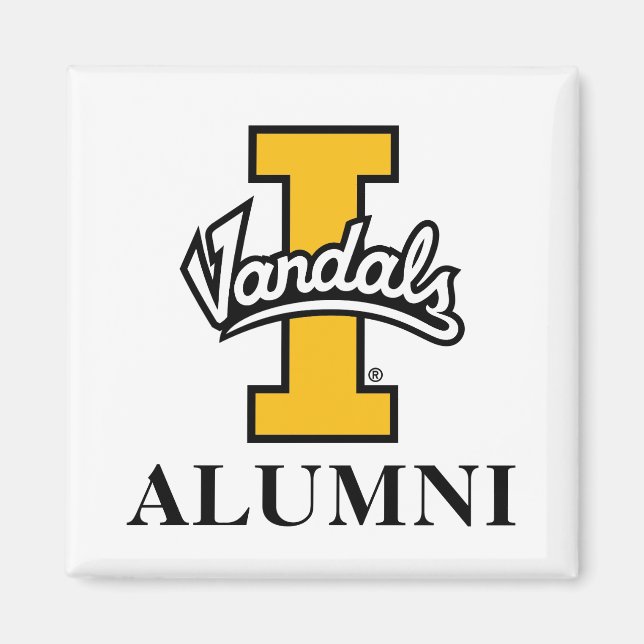 Idaho Vandals Alumni Magnet (Front)