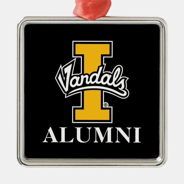 Idaho Vandals  Alumni Metal Ornament (Front)