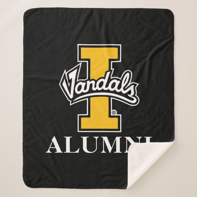 Idaho Vandals  Alumni Sherpa Blanket (Front)